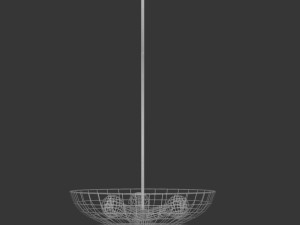 italian pendant lamp cetra by vico magistretti for Model 3D