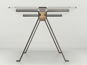 early enzo mari frate table for driade Model 3D