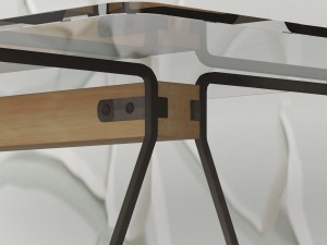 early enzo mari frate table for driade Model 3D