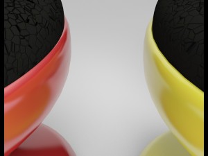 rocchetto stool by castiglioni set 3D 模型