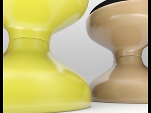 rocchetto stool by castiglioni set 3D 模型