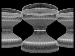 rocchetto stool by castiglioni set 3D 模型