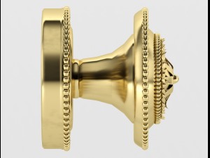 brass handle 3D 模型