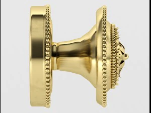 brass handle 3D Model