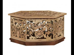 scatola di legno Modello 3D