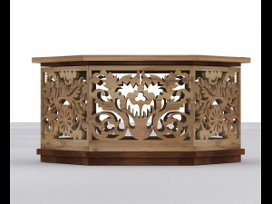 wooden box 3D Model