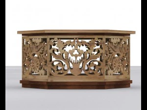 wooden box 3D Model
