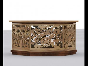 wooden box 3D Model