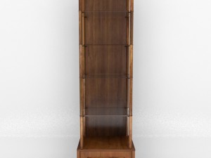faux-bamboo etagere by drexel heritage 3D मॉडल