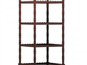 mahogany etagere 3D Model