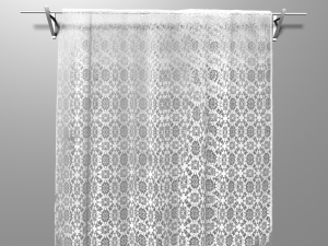 old lace curtain 3D Модель