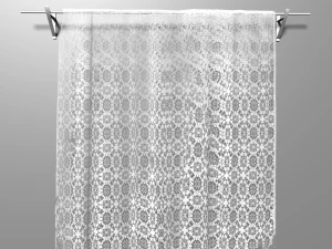 old lace curtain 3D Model