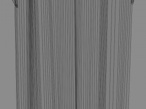 old lace curtain 3D Модель