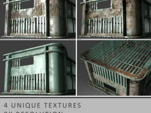 cassette di plastica per frutta e verdura Modello 3D