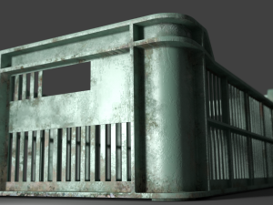 plastic crates for fruits and vegetables 3D Model