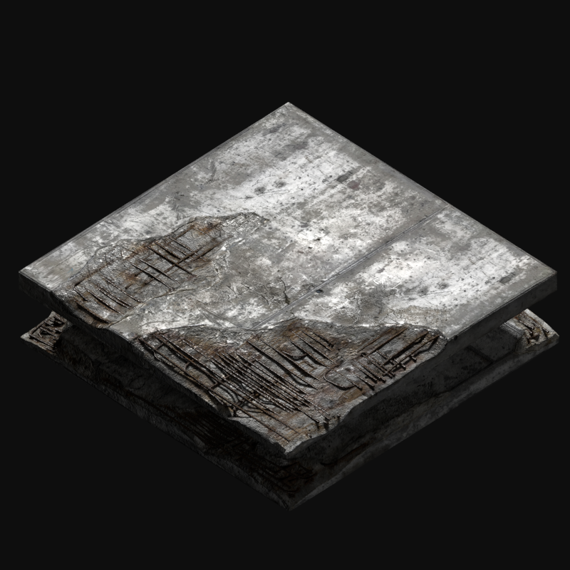 Damaged blocks