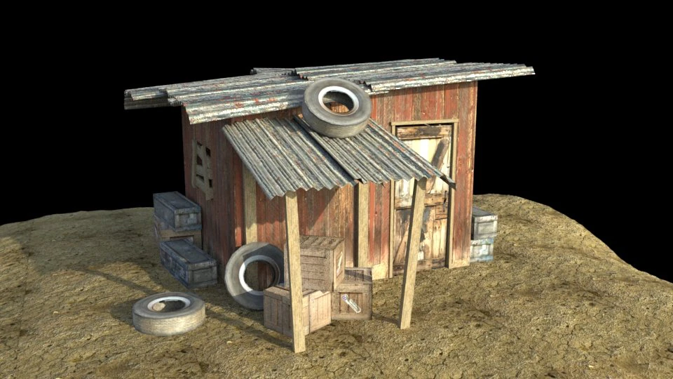 casa Modelo 3D .c4d .max .obj .3ds .fbx .stl .blend 