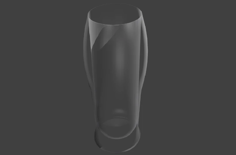 crystal cup 3D Model .c4d .max .obj .3ds .fbx .stl .blend 