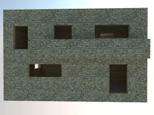 house simple Modello 3D