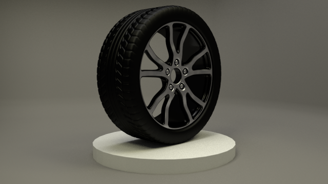 wheel Modelo 3D .c4d .max .obj .3ds .fbx .stl .blend 