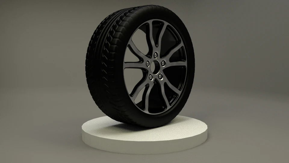 wheel 3D Model .c4d .max .obj .3ds .fbx .stl .blend