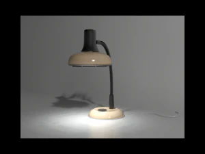 lumin&aacute;ria de mesa 01 Modelo 3D