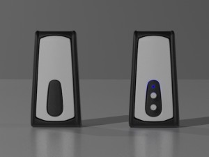 genius sp-g200 speakers Modelo 3D