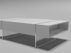 table moderne Modèle 3D