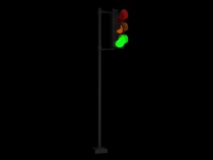 traffic light 3D Model