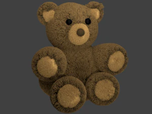 ursinho de pelúcia Modelo 3D