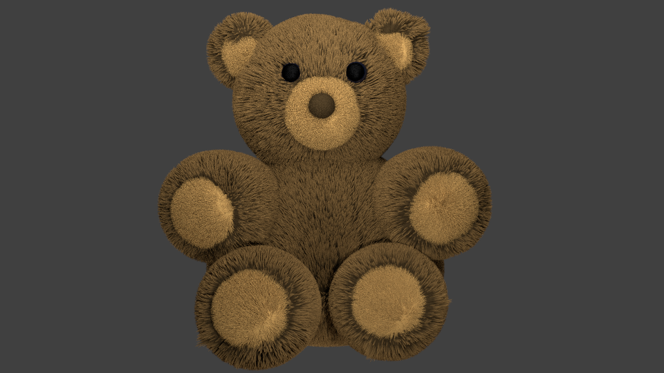 teddy bear Free 3D Model in Bear 3DExport
