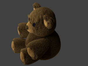 ours en peluche Modèle 3D