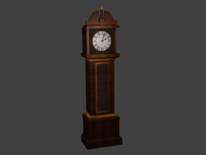 grandfather clock 3D Model