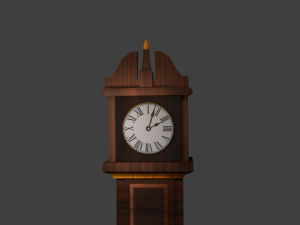 grandfather clock 3D Model