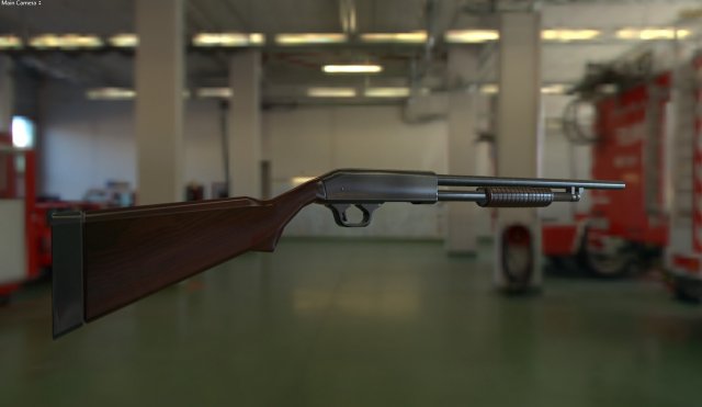 m37 ithaca 3D Модель .c4d .max .obj .3ds .fbx .stl .blend 