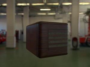 vintage radio 3D 模型