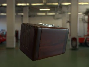 vintage radio 3D Model