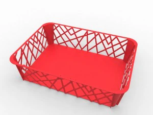 a4 paper bucket 3D Model