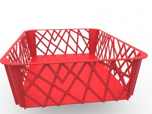 a4 paper bucket Modèle 3D