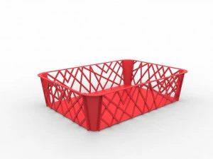 a4 paper bucket 3D Model
