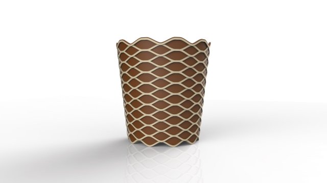 trash can Modelo 3D .c4d .max .obj .3ds .fbx .stl .blend 