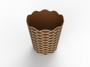 trash can Modelo 3D