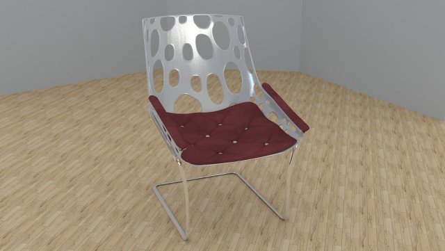 design chair 3D Модель .c4d .max .obj .3ds .fbx .stl .blend 