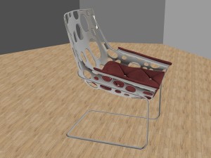 design chair 3D Модель