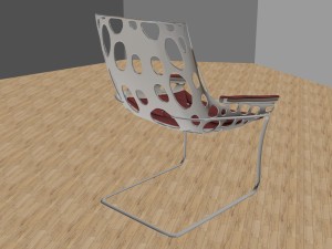 design chair 3D Модель