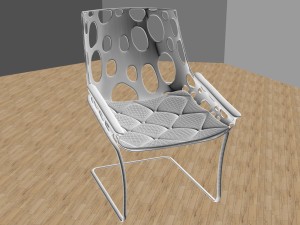 design chair 3D Модель