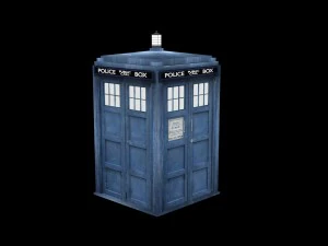 tardis лікарем, який 3D Модель