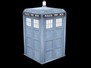 tardis by doctor who Modello 3D