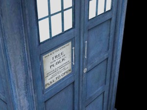 tardis by doctor who Modello 3D