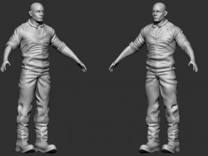 man bouncer 3D मॉडल
